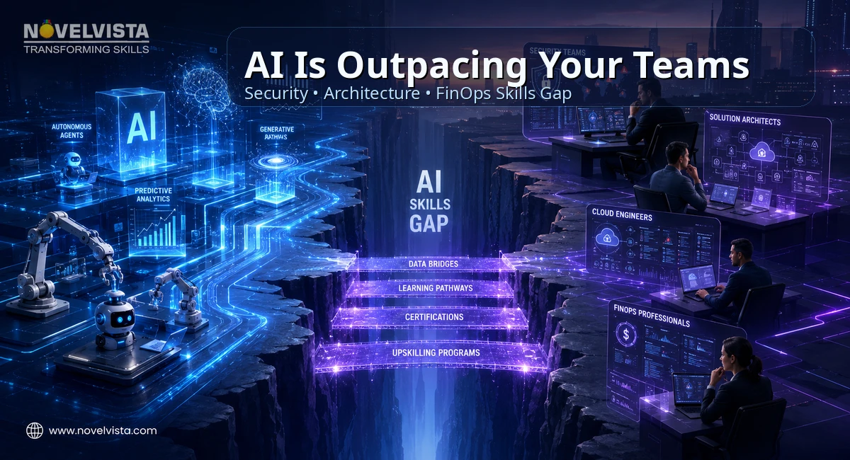 The Skills Gap No One Wants to Admit: How AI Is Outpacing Security, Architecture, and FinOps Teams And What To Do About It | Novelvista