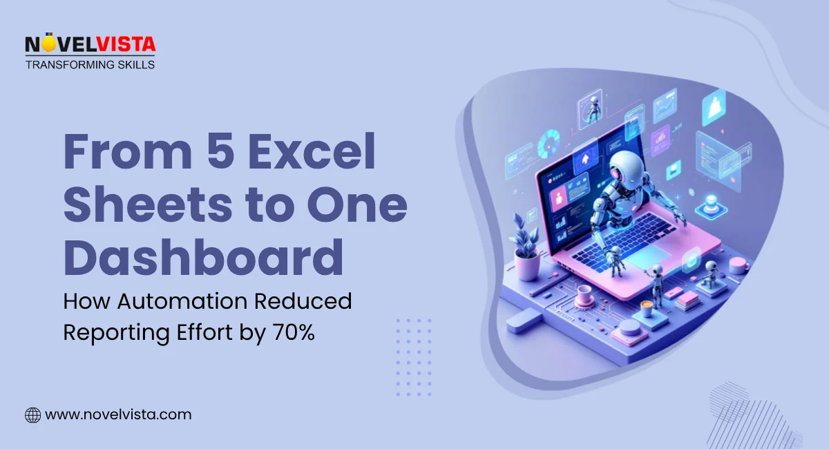 Why Smart Teams Are Replacing Multiple Excel Sheets with Automated Dashboards | Novelvista