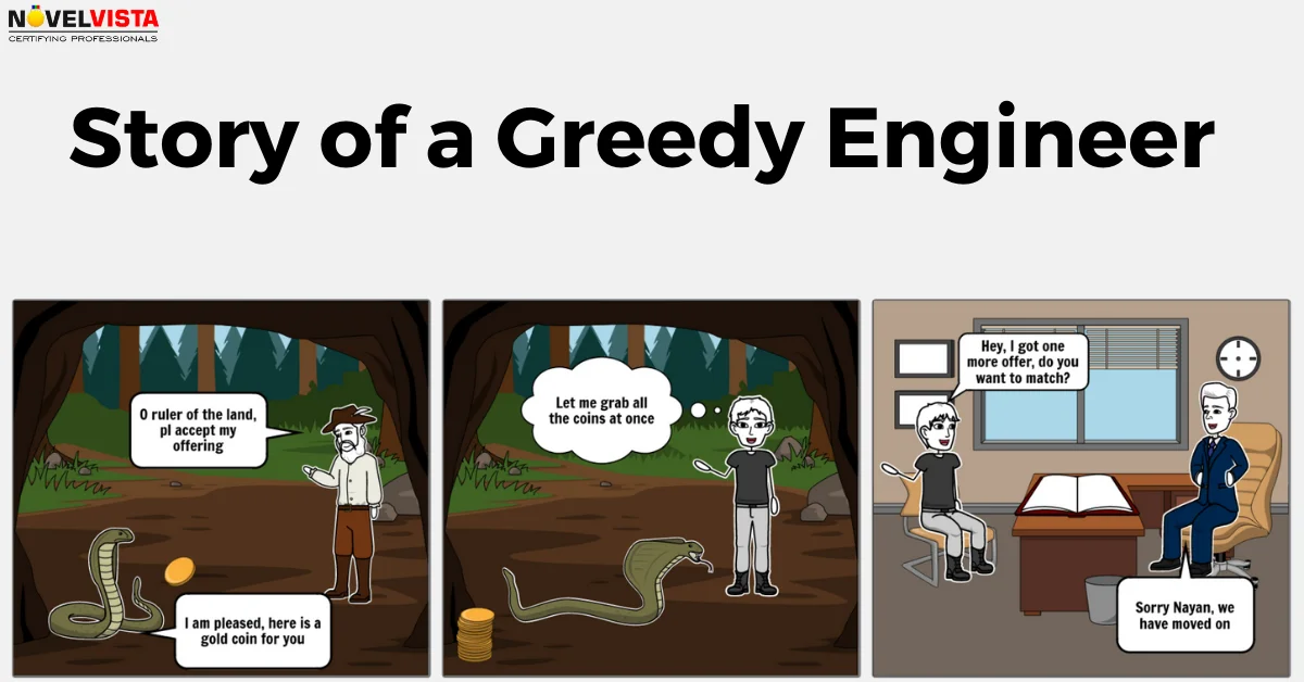 Story of a greedy engineer | Novelvista
