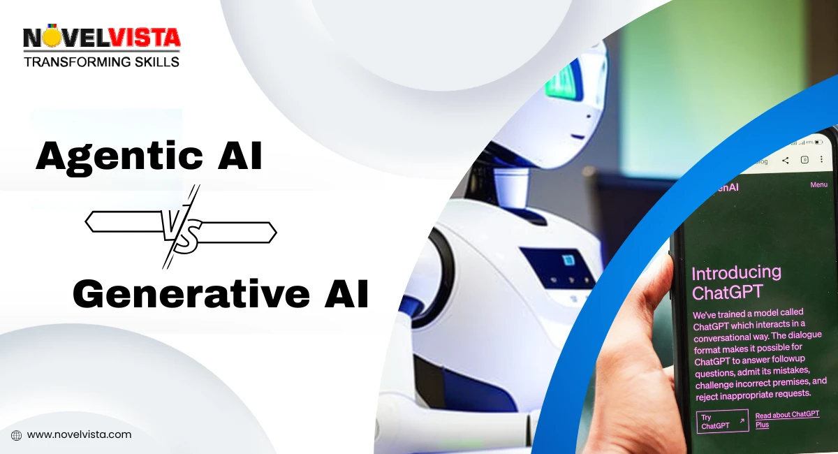 Agentic AI vs Generative AI: Exploring the Future of Intelligent Machines | Novelvista