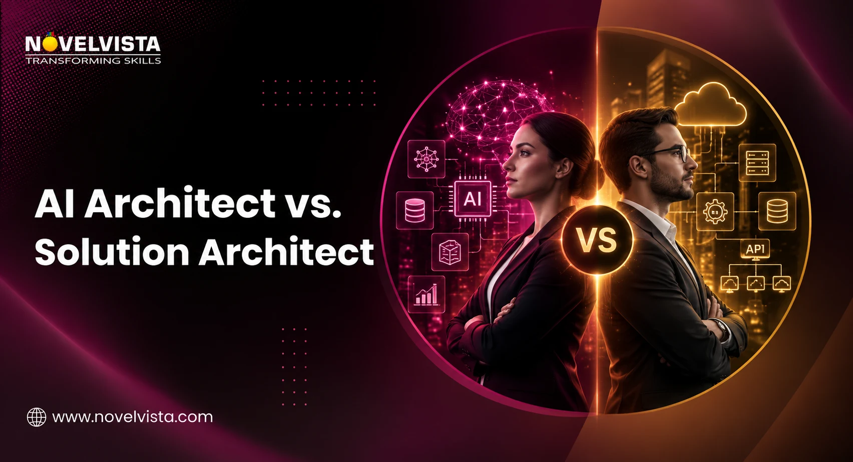 AI Architect vs. Solution Architect: What’s the Real Difference Between AI and Traditional Solution Architects? | Novelvista