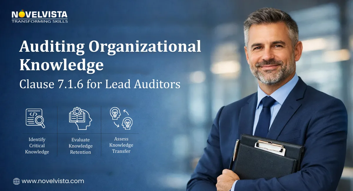 Auditing Organizational Knowledge: How Lead Auditors Should Assess Clause 7.1.6 | Novelvista