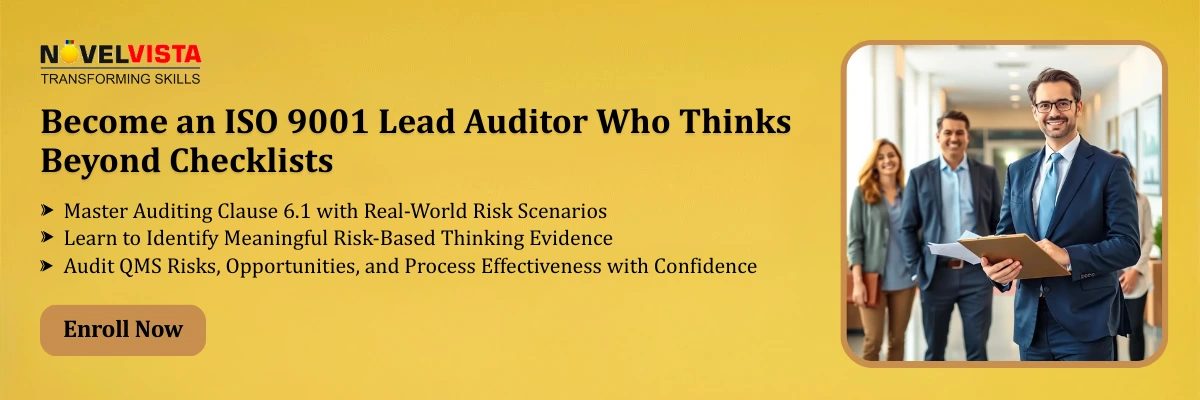 Become an ISO 9001 Lead Auditor Who Thinks Beyond Checklists