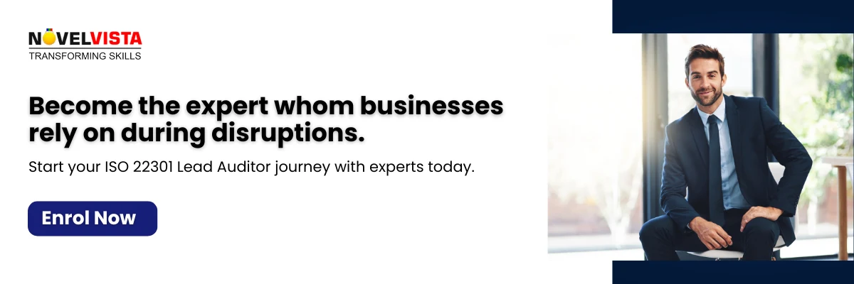 Start your ISO 22301 Lead Auditor journey with experts today.