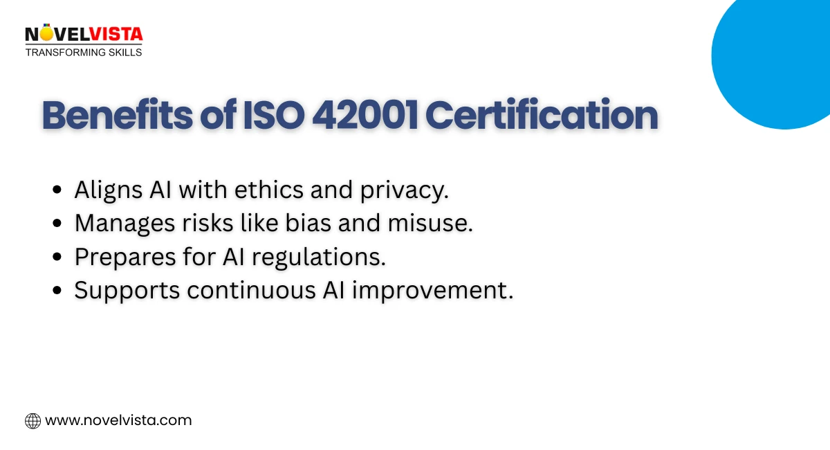 benefites of iso 42001 certification
