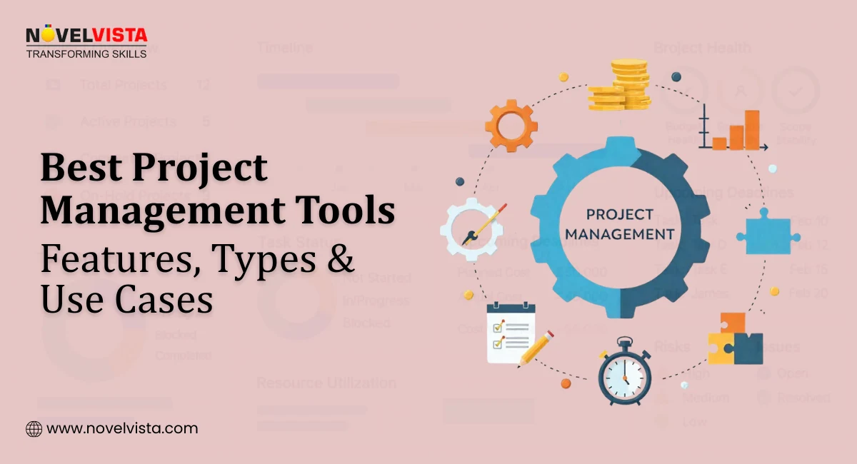 Best Project Management Tools in 2026: Features, Types, and Real Use Cases | Novelvista