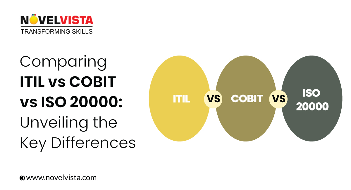 Comparing ITIL vs COBIT vs ISO 20000: Unveiling the Key Differences | Novelvista