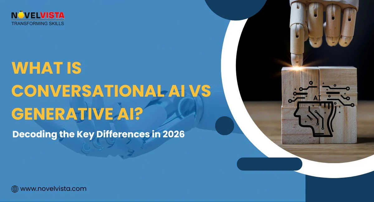 What is Conversational AI vs Generative AI? Decoding the Key Differences in 2026 | Novelvista