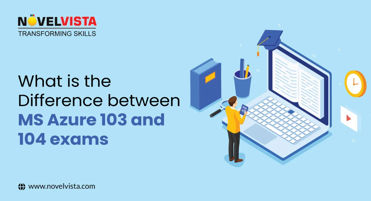What is the Difference between MS Azure 103 and 104 exams | Novelvista