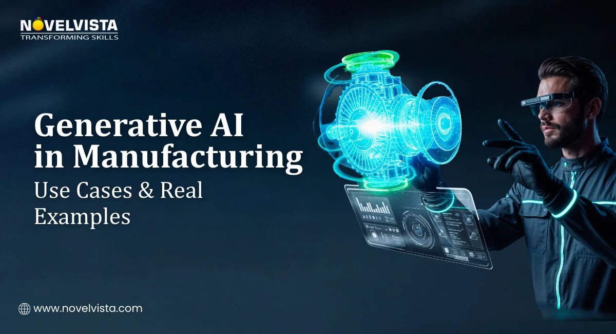 Generative AI in Manufacturing – Use Cases & Real Examples | Novelvista