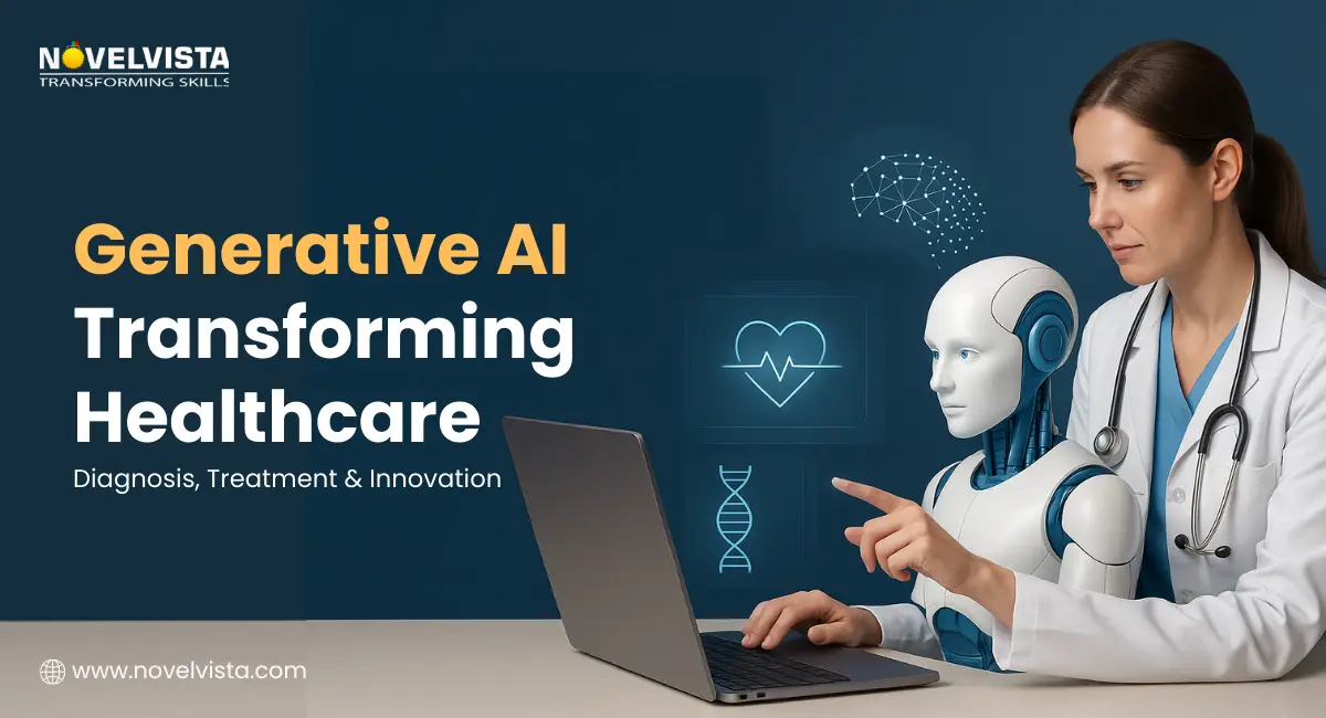 How Generative AI in Healthcare Is Transforming Diagnosis, Treatment & Innovation | Novelvista