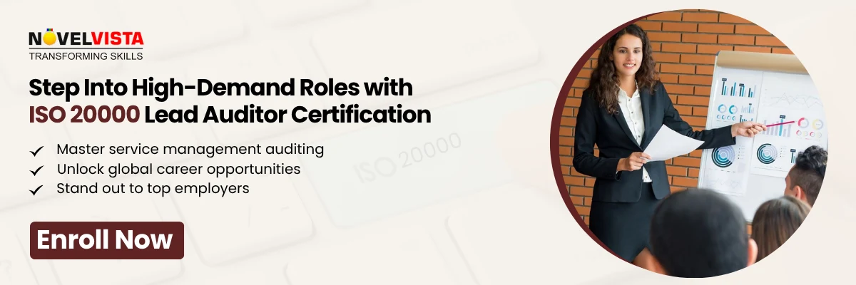 Step Into High-Demand Roles with ISO 20000 Lead Auditor Certification