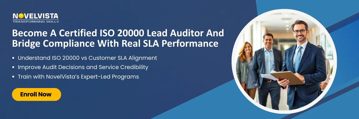 Become A Certified ISO 20000 Lead Auditor And Bridge Compliance With Real SLA Performance