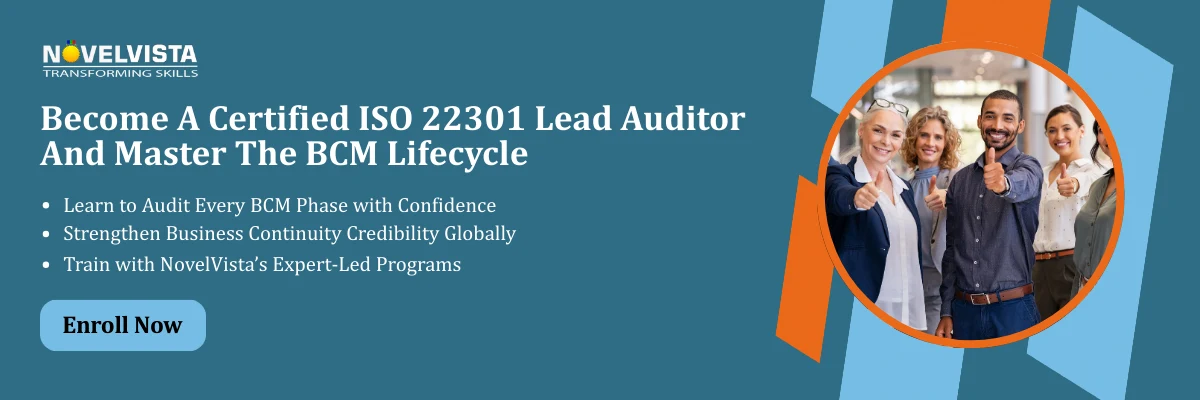 Become A Certified ISO 22301 Lead Auditor And Master The BCM Lifecycle