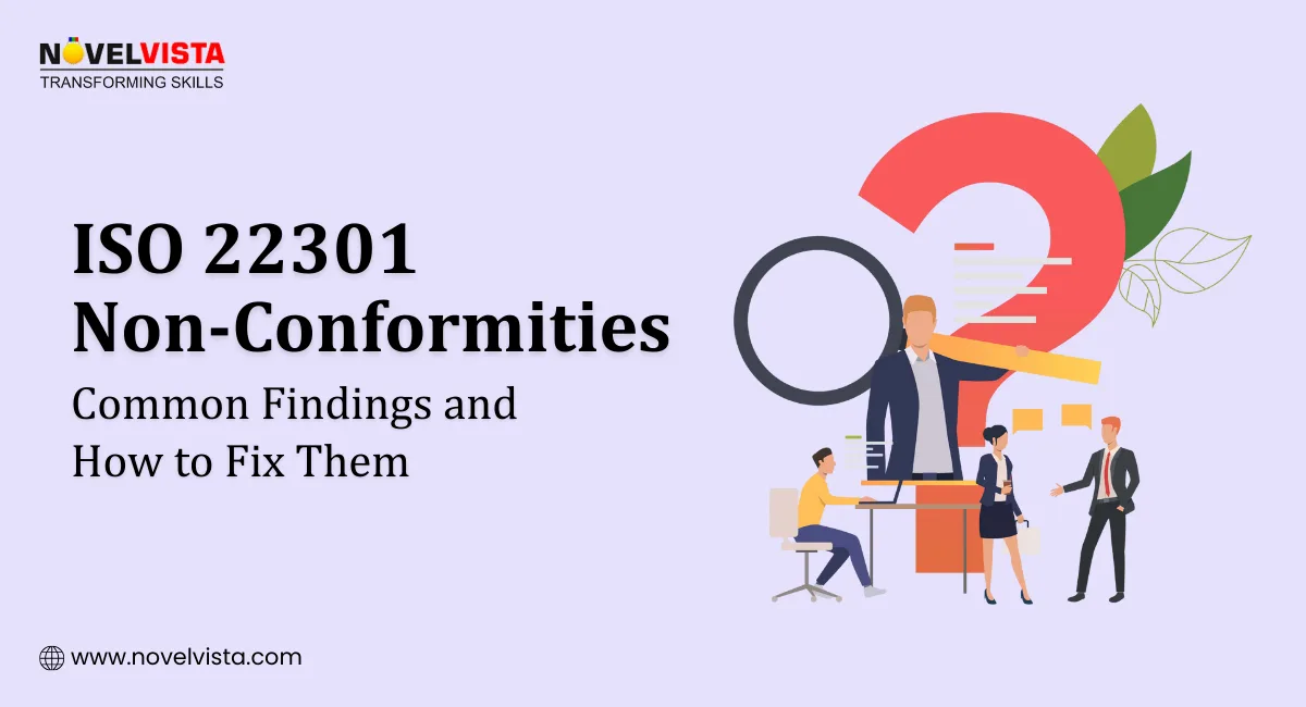 ISO 22301 Non-Conformities – Common Findings and How to Fix Them | Novelvista