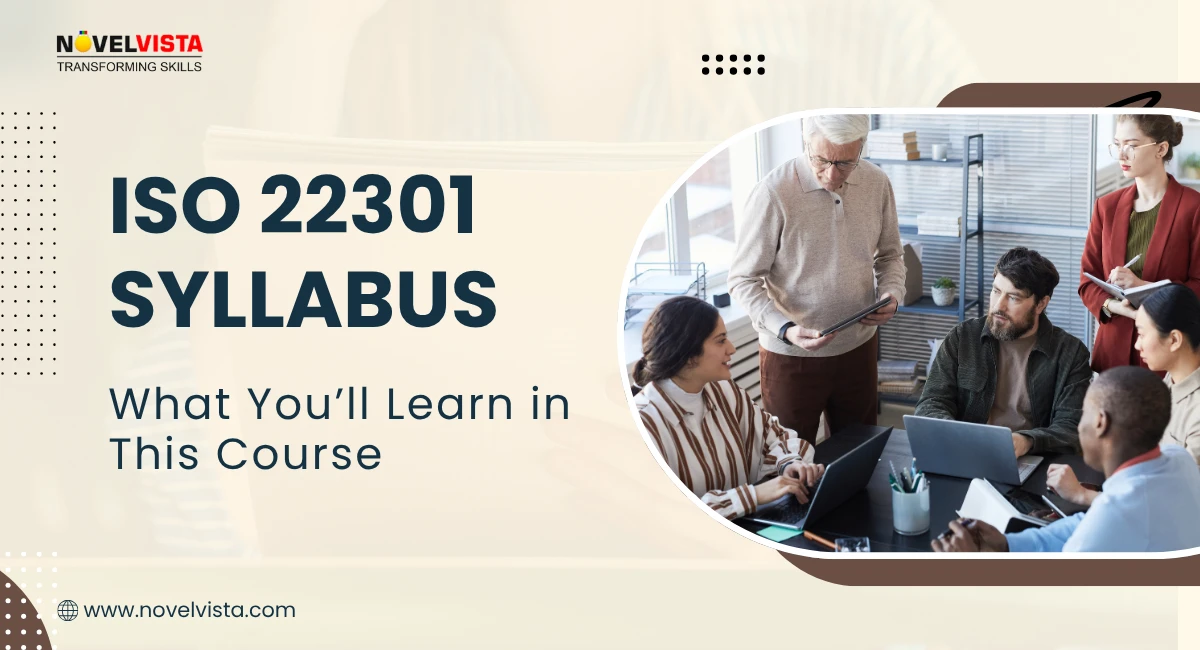 ISO 22301 Syllabus – What You’ll Learn in This Course | Novelvista