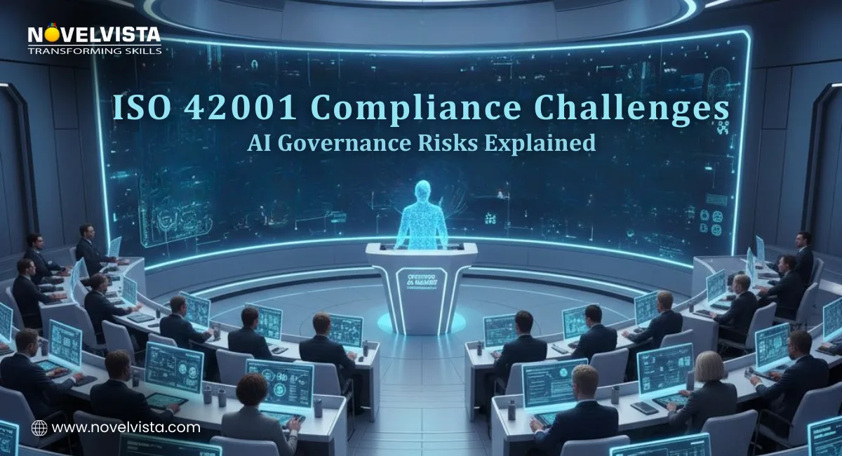 ISO 42001 Compliance Challenges – AI Governance Risks Explained | Novelvista