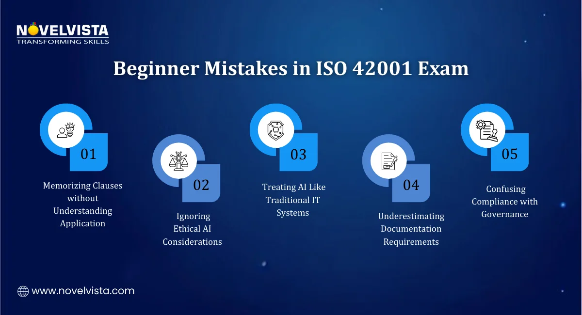 Beginner Mistakes in ISO 42001 Exam