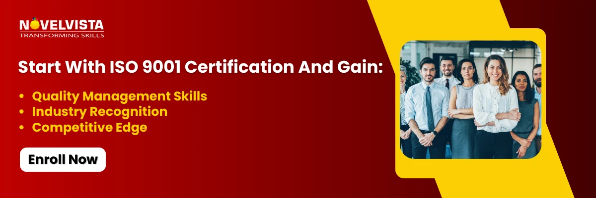 Start With ISO 9001 Certification And Gain
