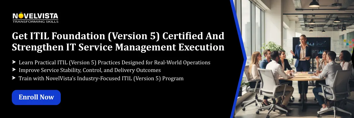 Get ITIL (vesrsion 5) certified