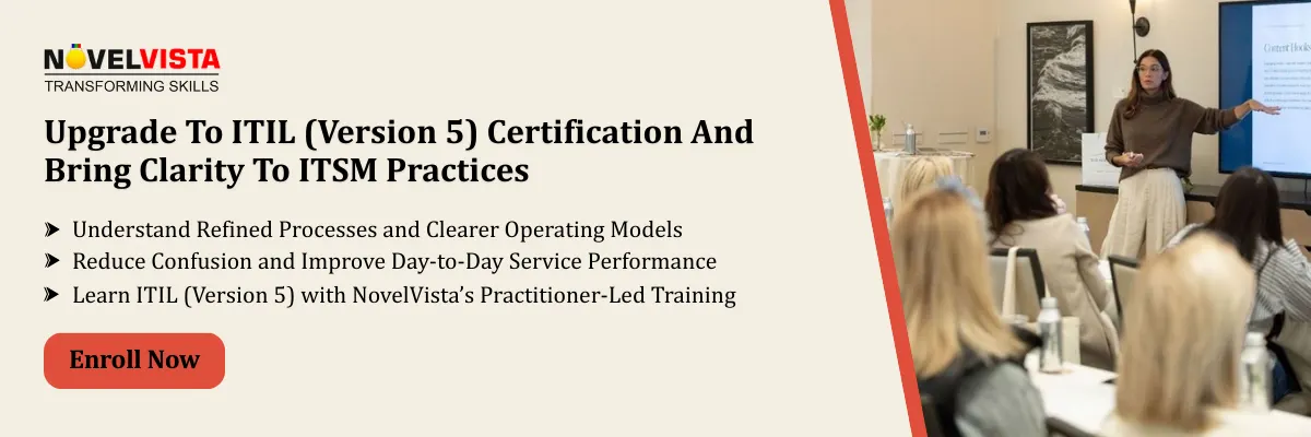 Get ITIL (version 5) certified