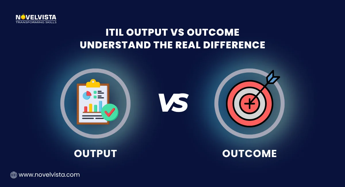 ITIL Output vs Outcome – Understand the Real Difference in 2026 | Novelvista