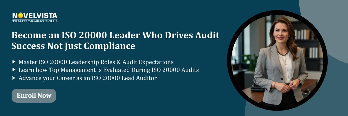Become an ISO 20000 Leader Who Drives Audit Success — Not Just Compliance