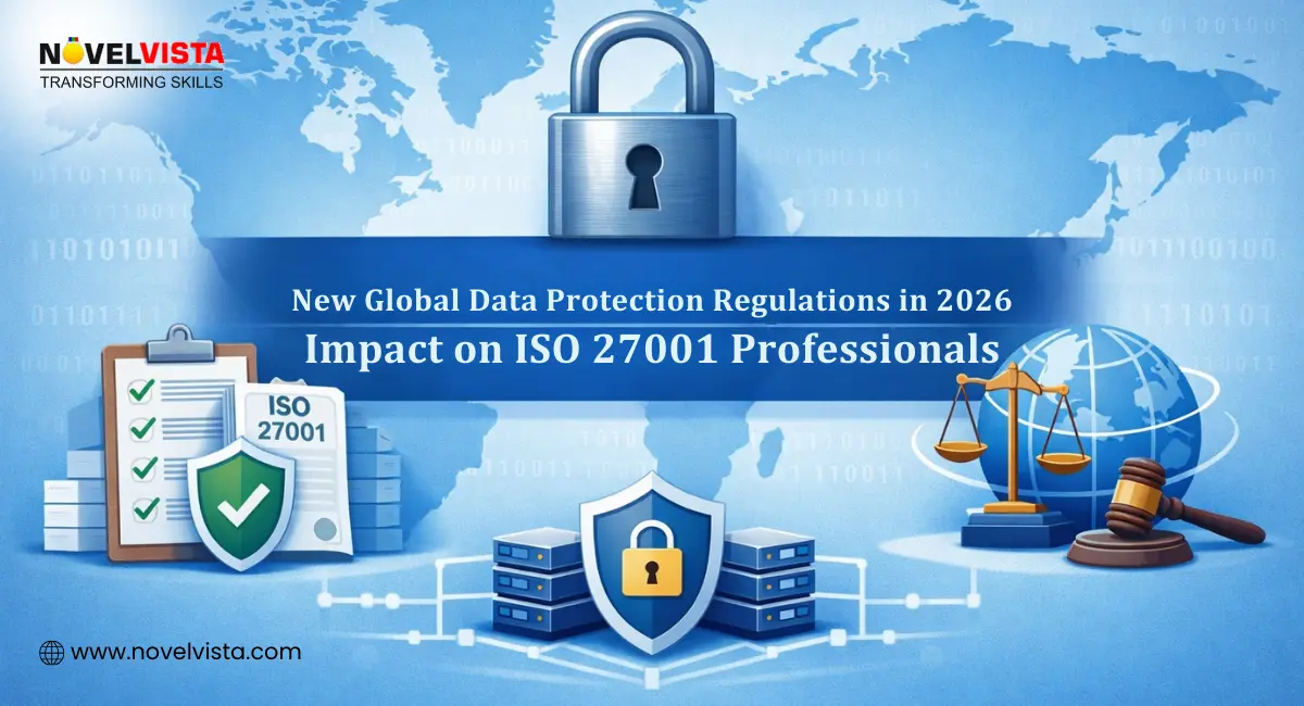 New Global Data Protection Regulations in 2026: Impact on ISO 27001 Professionals | Novelvista