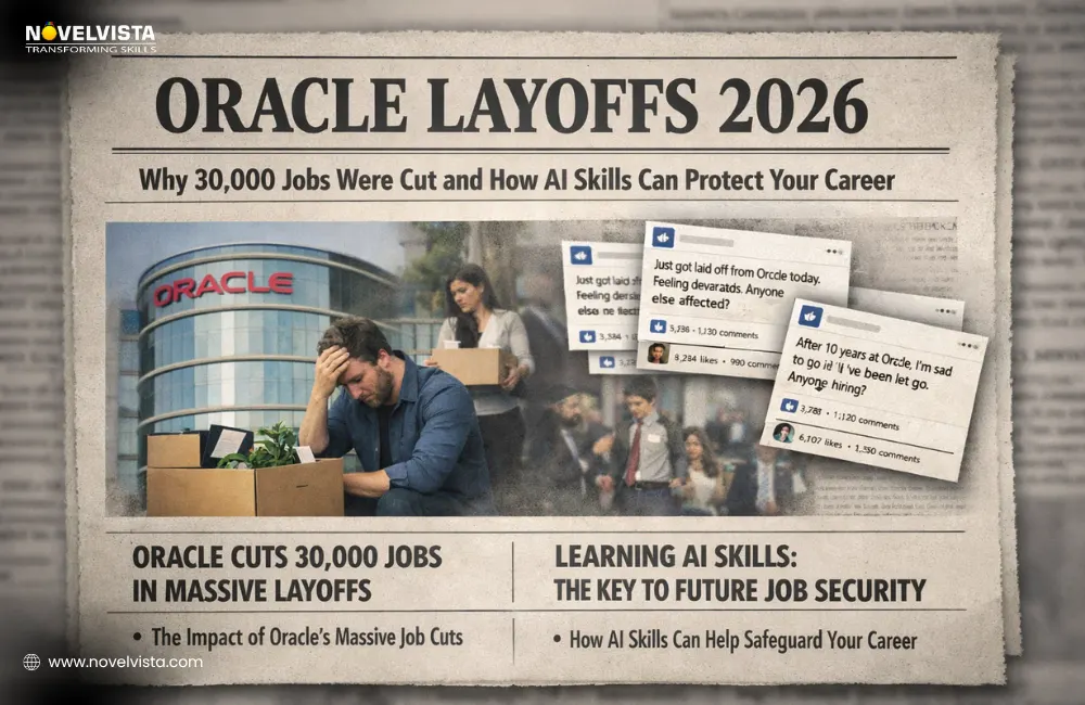 Oracle Layoffs 2026: Why 30,000 Jobs Were Cut and How AI Skills Can Protect Your Career | Novelvista