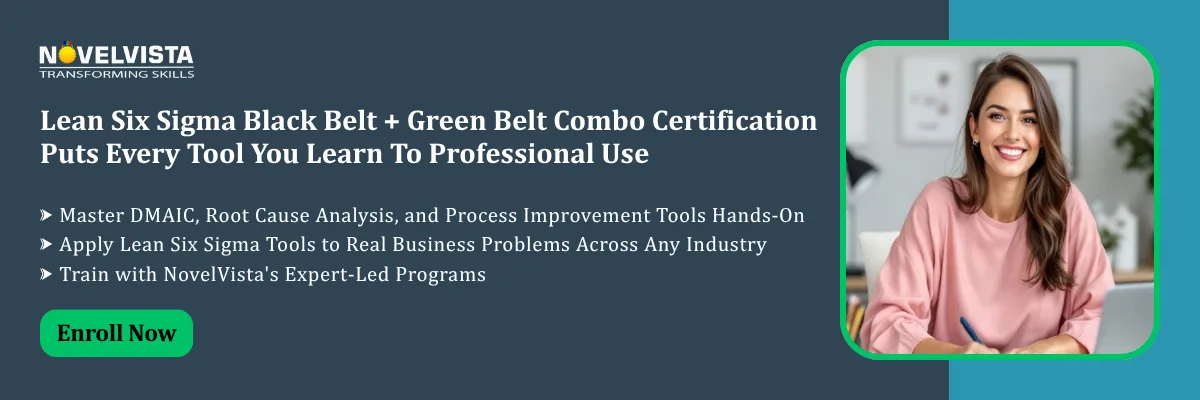 Lean Six Sigma Black Belt + Green Belt Combo Certification