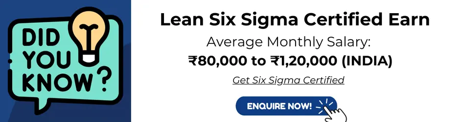 Lean Six Sigma Certification