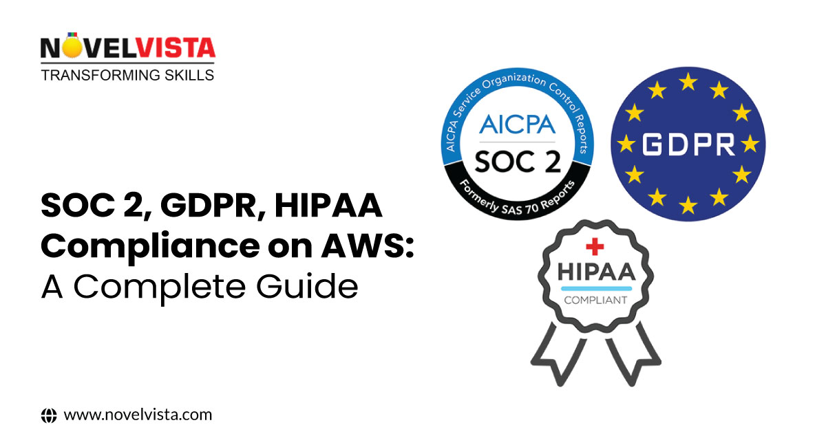 SOC 2, GDPR, HIPAA Compliance on AWS: A Complete Guide | Novelvista
