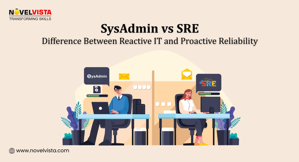 SysAdmin vs SRE: Difference Between Reactive IT and Proactive Reliability | Novelvista