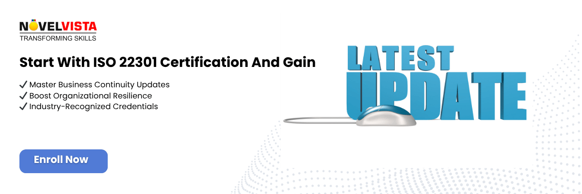 Start With ISO 22301 Certification And Gain