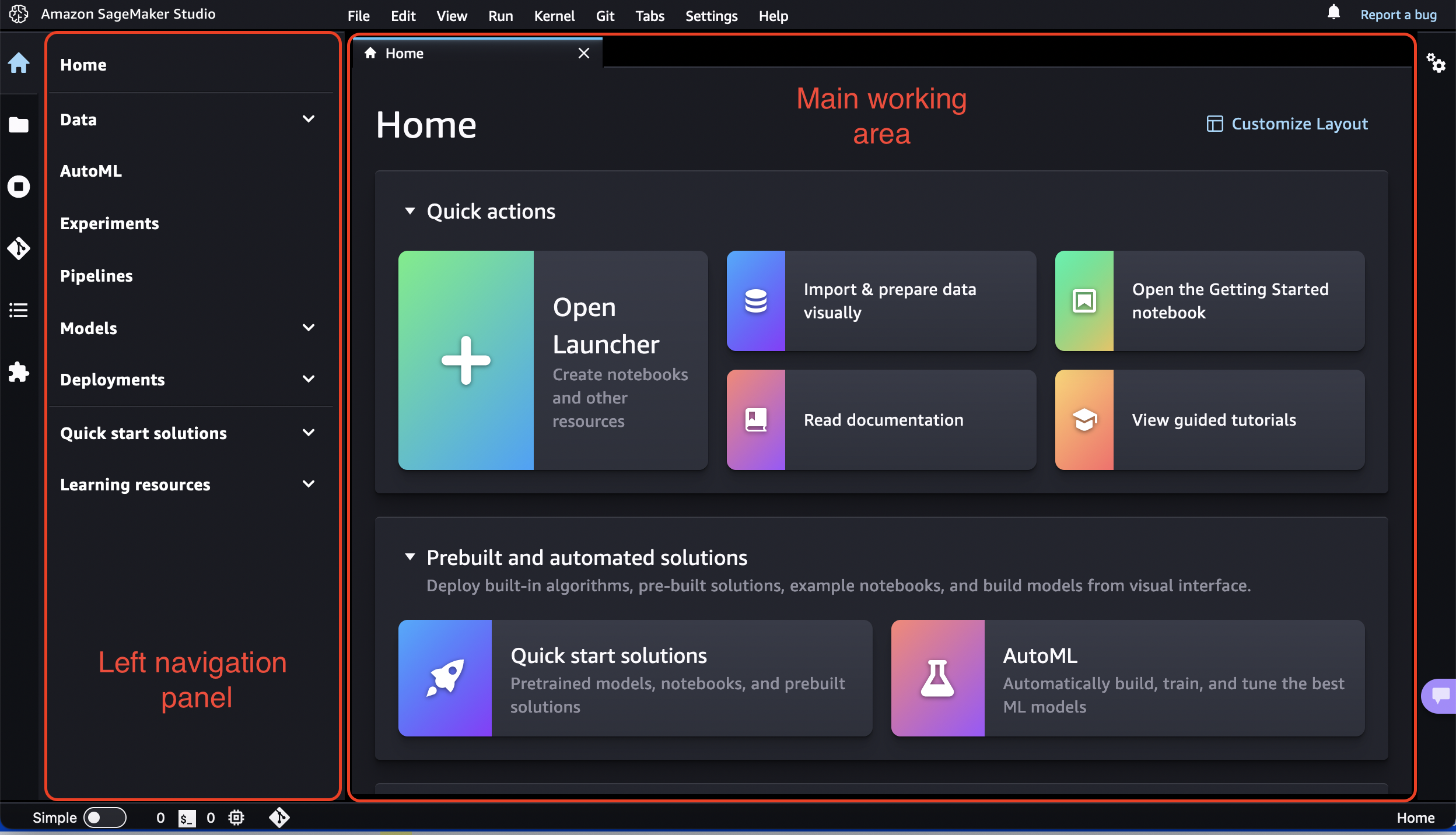  Amazon SageMaker Studio