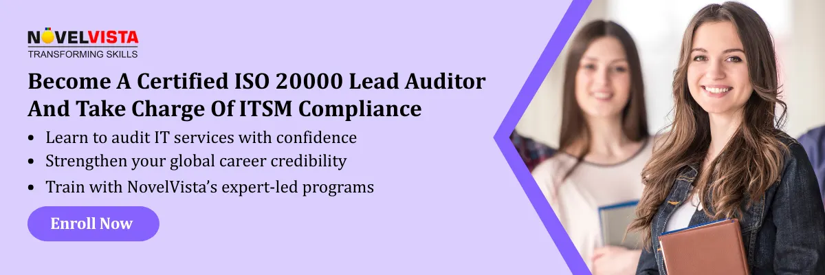 Become A Certified ISO 20000 Lead Auditor And Take Charge Of ITSM Compliance