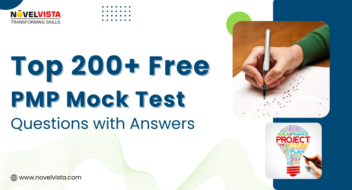 Top 200+ Free PMP Mock Test Questions with Answers: 2026 Update | Novelvista