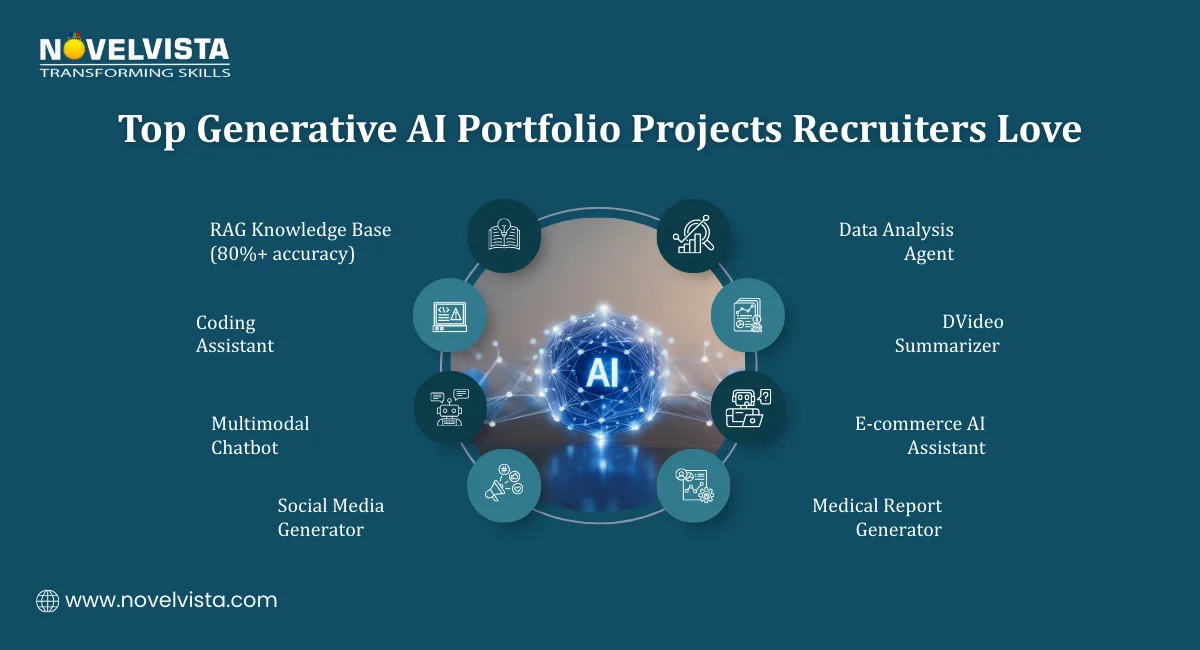 Top 8 Generative AI Portfolio Projects Recruiters Love